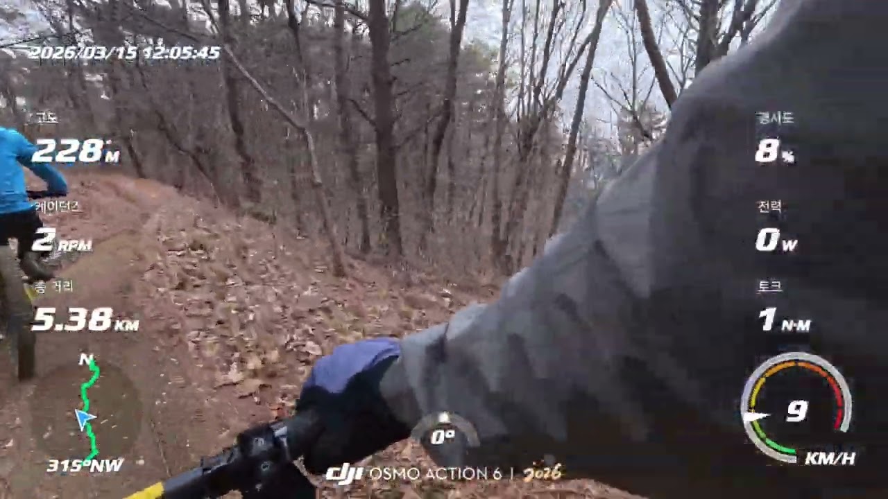 장군산 운천코스 퇴근길 아수라형님(260315)