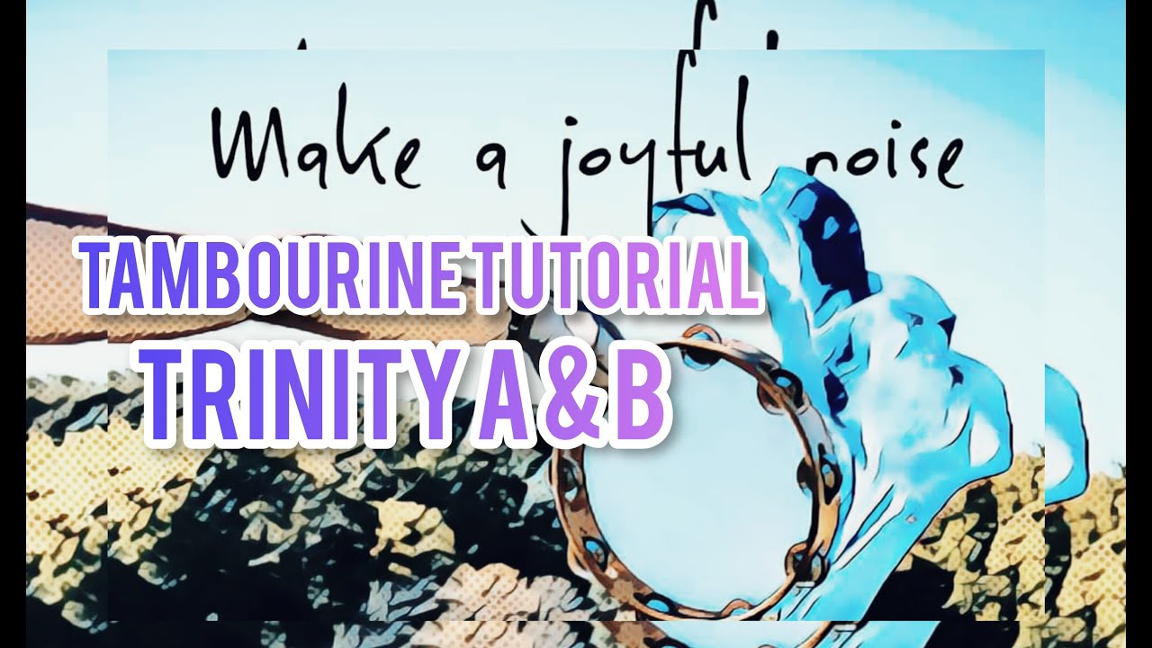 TRINITY A & B || Tambourine Dance Pattern - Tutorial || Dancing & Praising God with Tambourine #7