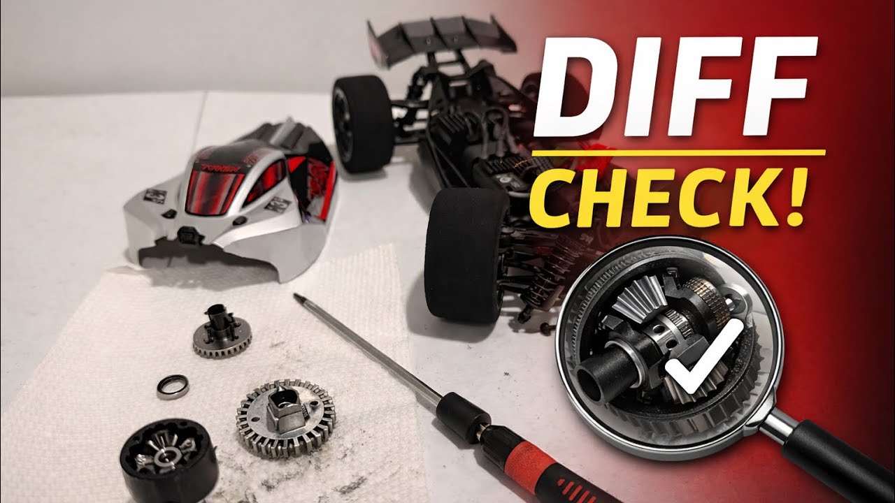 Arrma Typhon grom HOW TO CHECK YOUR DIFFERENTIAL. #GROM #Howtorc