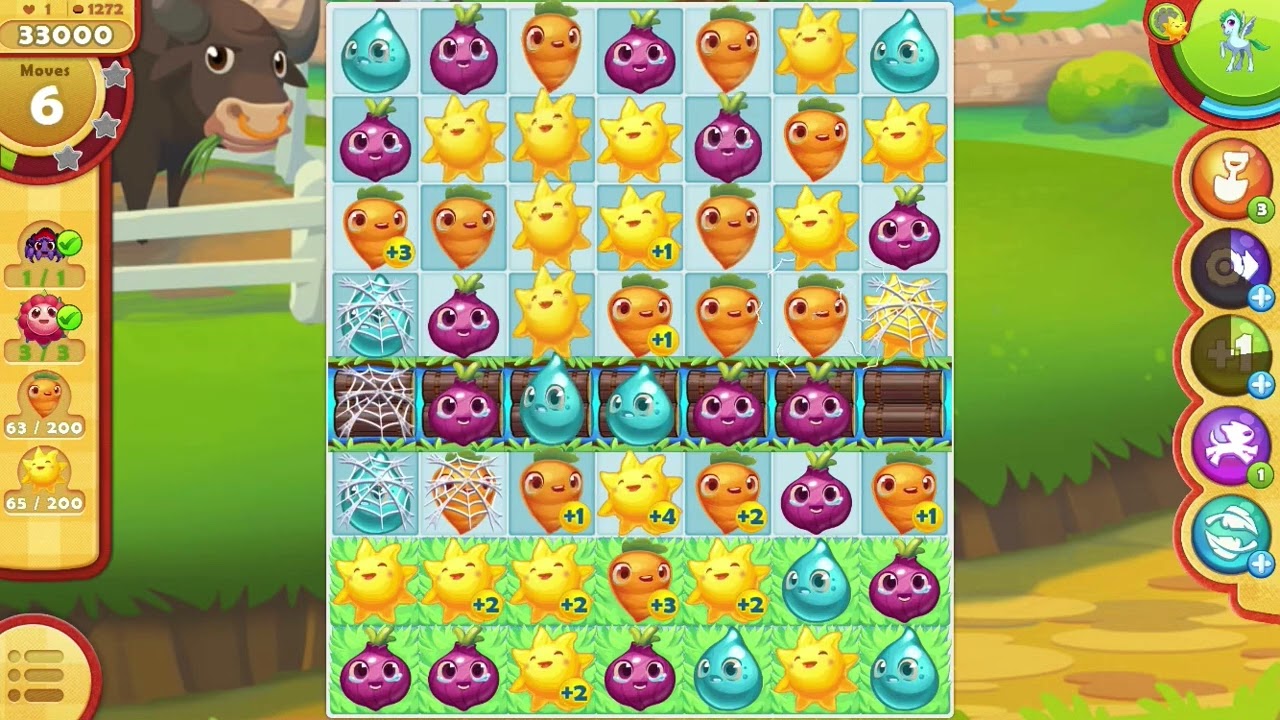 Farm Heroes Saga Level 1271 and 1272