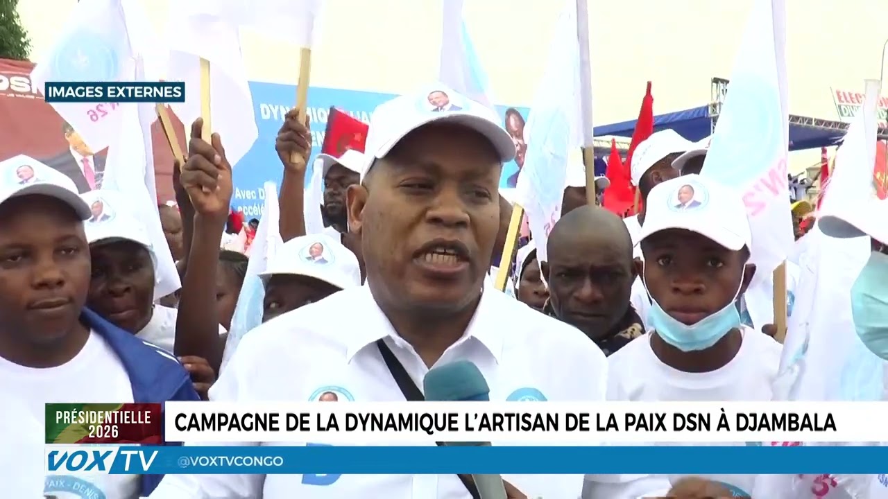 Campagne de la dynamique l'artisan de la paix DSN à Djambala