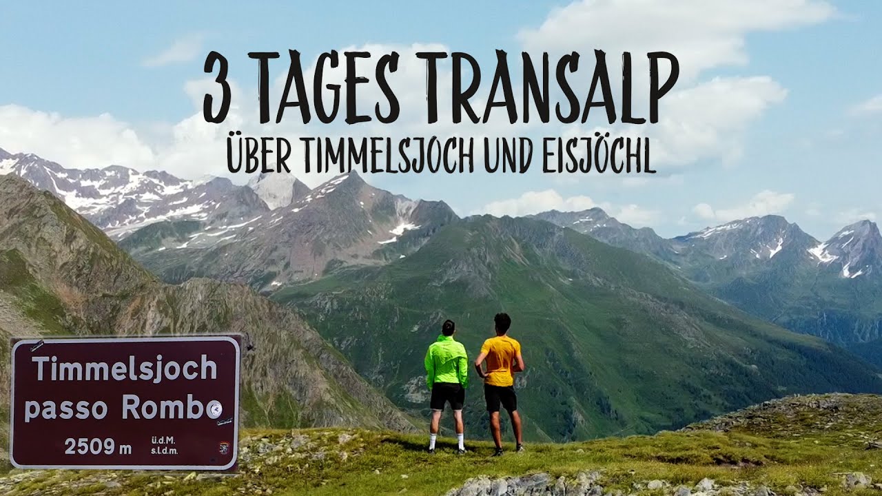 Drei Tages Transalp übers Timmelsjoch und das Eisjöchl nach Meran// 190km, 5200vm