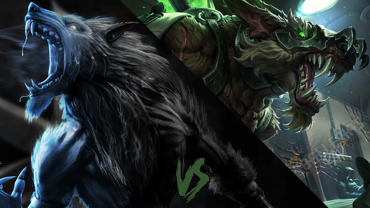 Warwick vs Sabrewulf || Kballerías de Rap || ft.Neithan || (Prod.HollywoodLegends)