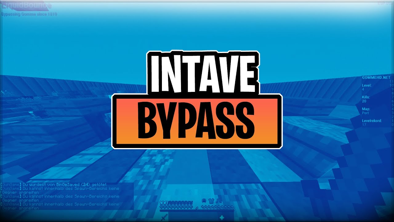 Minecraft Hacking | Intave Bypass | GommeHD