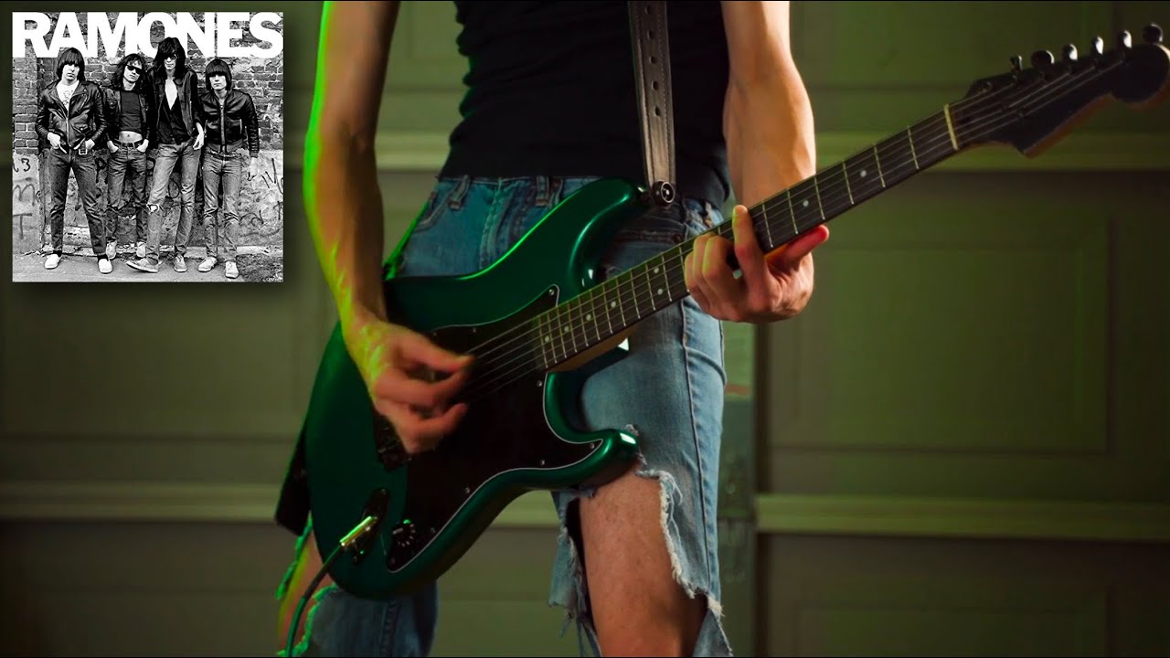 Guitar Cover - "Beat On The Brat" - The RAMONES