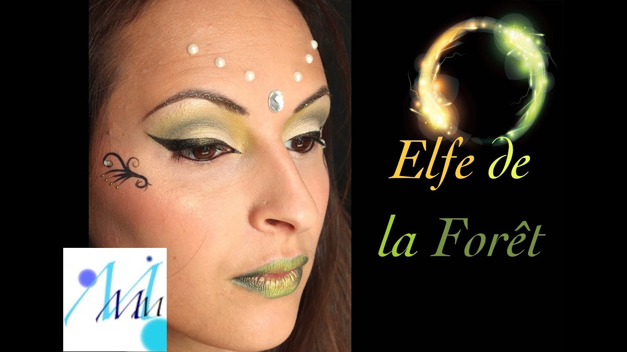 Maquillage artistique : Elfe de la forêt