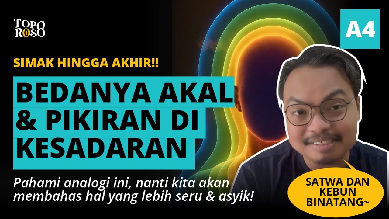 BEDANYA AKAL DAN PIKIRAN ITU APA???  🤔🤔💎 || Analogi 04 #toporoso #briliandhika #innereducation