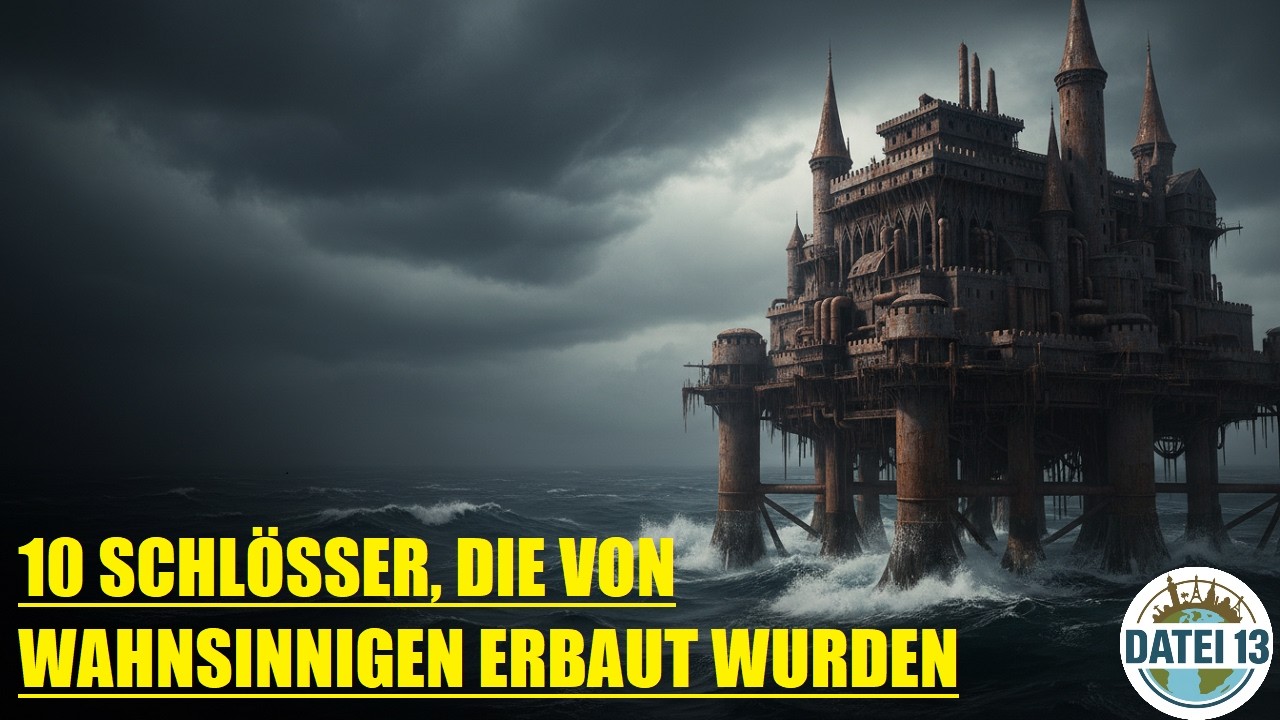 SIE MACHEN DICH WAHNSINNIG! 10 Schlösser, die von Wahnsinnigen gebaut wurden!