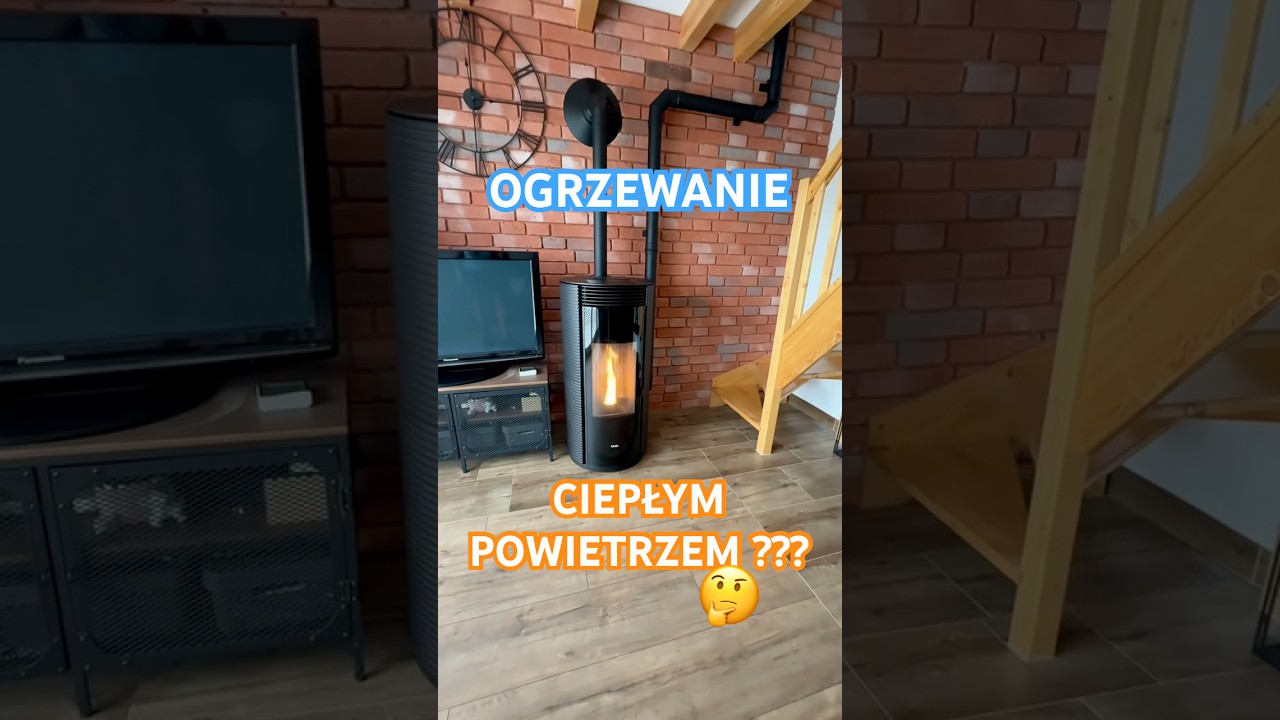 Piec na pellet z DGP Cadel Spin Plus 9kW #ogrzewanie #pellet #kominek #budowadomu #wykończeniawnętrz