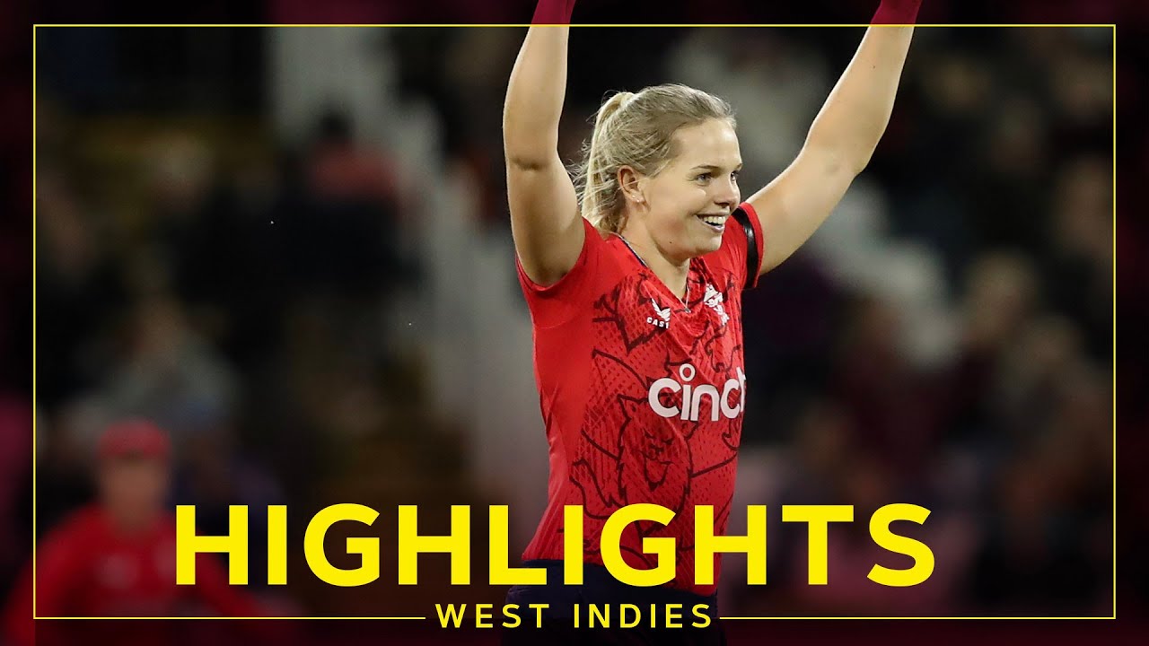 Highlights | West Indies Women v England Women | England Bowlers Star | 5th T20I