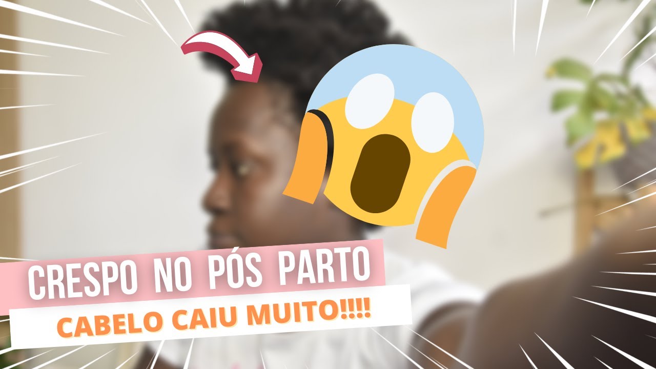 CABELO CRESPO 4C NO PÓS PARTO CAIU MUITO! | Thais Alcantara