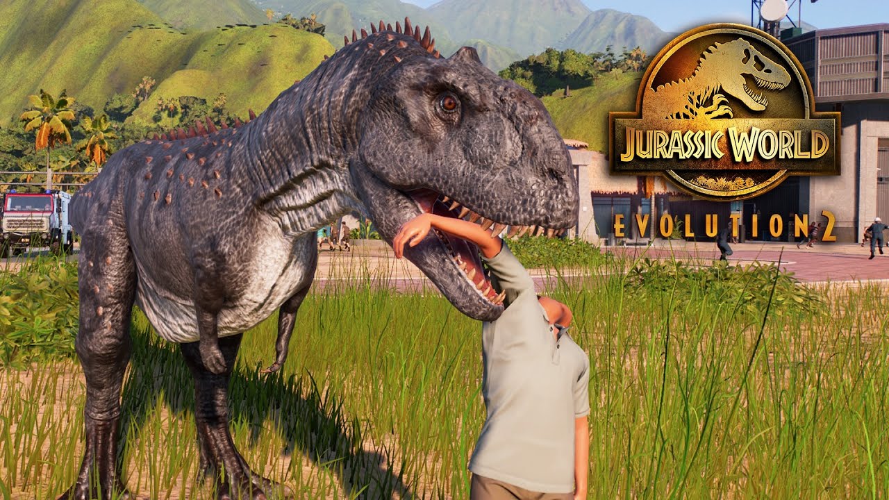 ALL Animation Dinosaurs Eating Guests  | Jurassic World Evolution 2