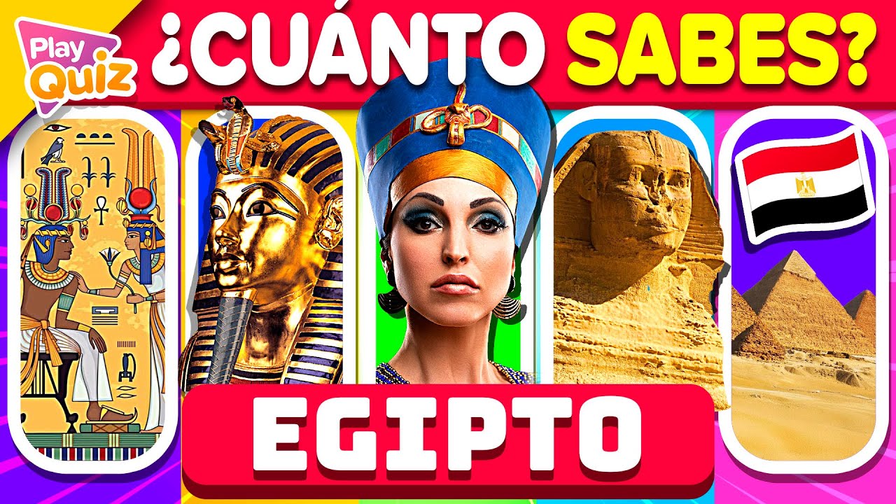 ¿Cuánto Sabes del Antiguo Egipto? 🇪🇬🧠🤔 | Play Quiz Trivia