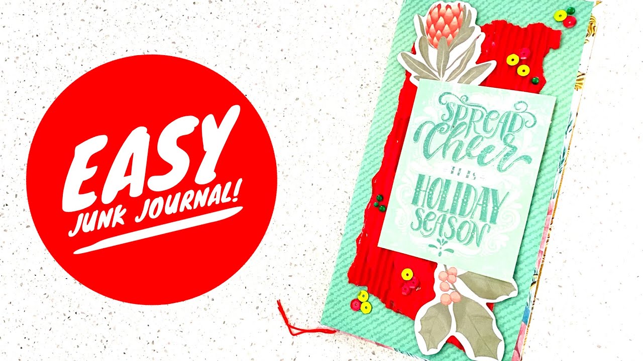 Make a December Daily Junk Journal with me.