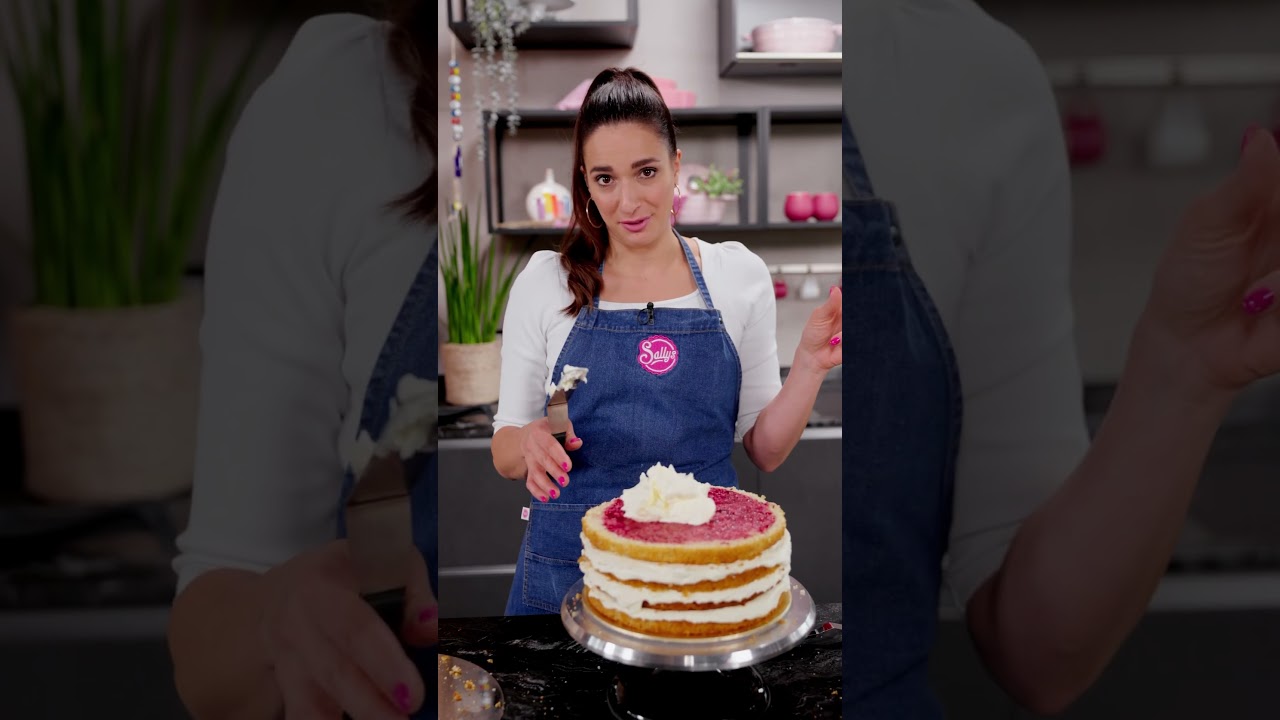 So macht ihr euch das Torten f&uuml;llen einfacher 😍 #kitchenhack #backtipp