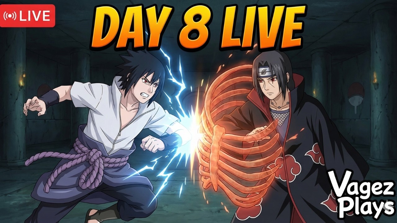 🔴 LIVE: SASUKE VS ITACHI! The Fated Battle Begins | Naruto Storm 2 Chapter 5 (Day 8)