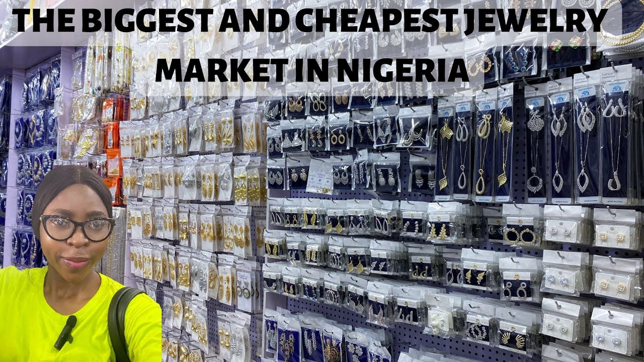 THE BIGGEST JEWELRY MARKET IN NIGERIA | WHERE TO BUY GOLD| EARRINGS| WRISTWATCH| WEDDING RINGS| ETC