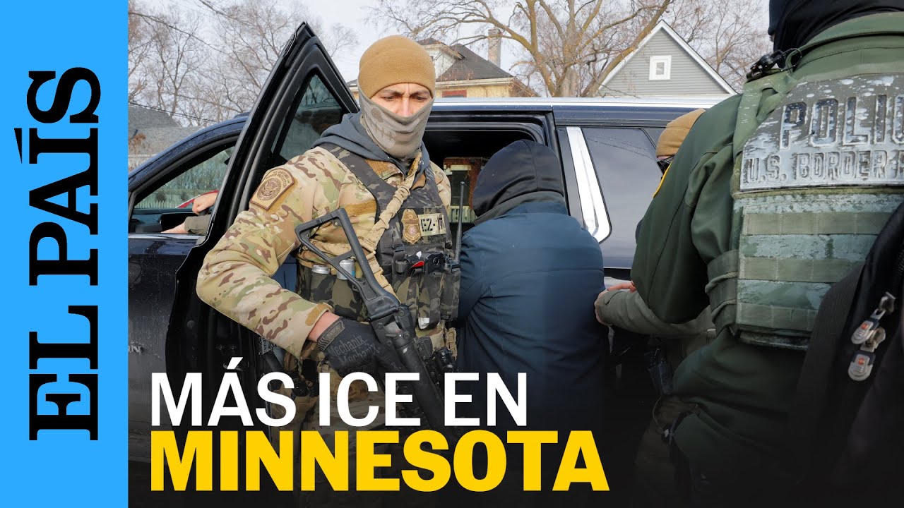 CIENTOS de AGENTES del ICE más en MINNESOTA tras protestas por la muerte de RENEE GOOD | EL PAÍS