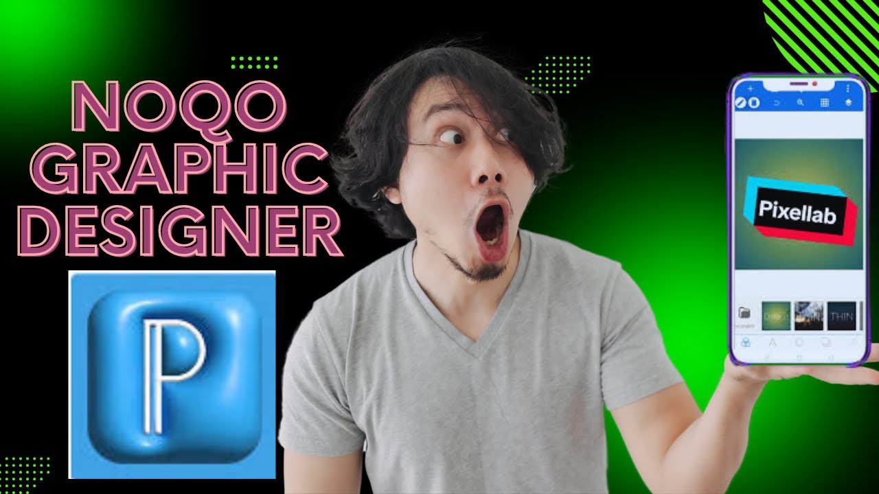 mobile kaga ku Noqo graphic designer lpixellap tutourial lchannel Bannerl