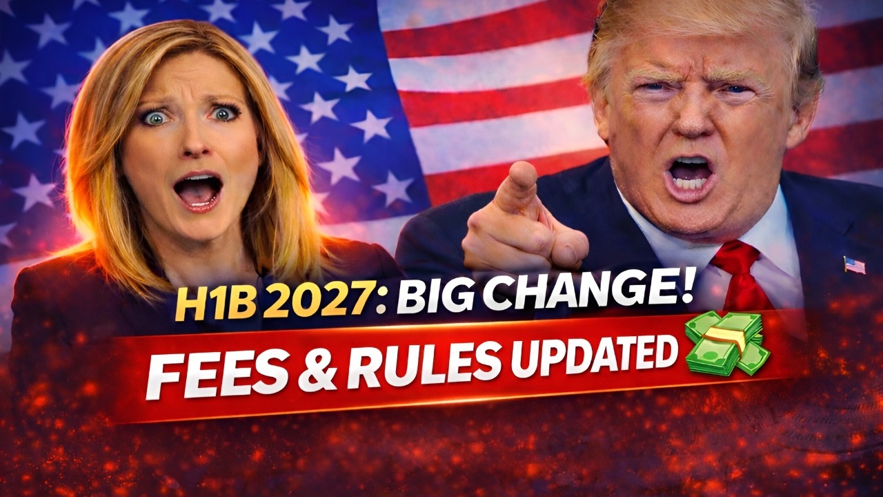 H1B Visa 2027  Official Registration Dates & New Fee Policy CONFIRMED
