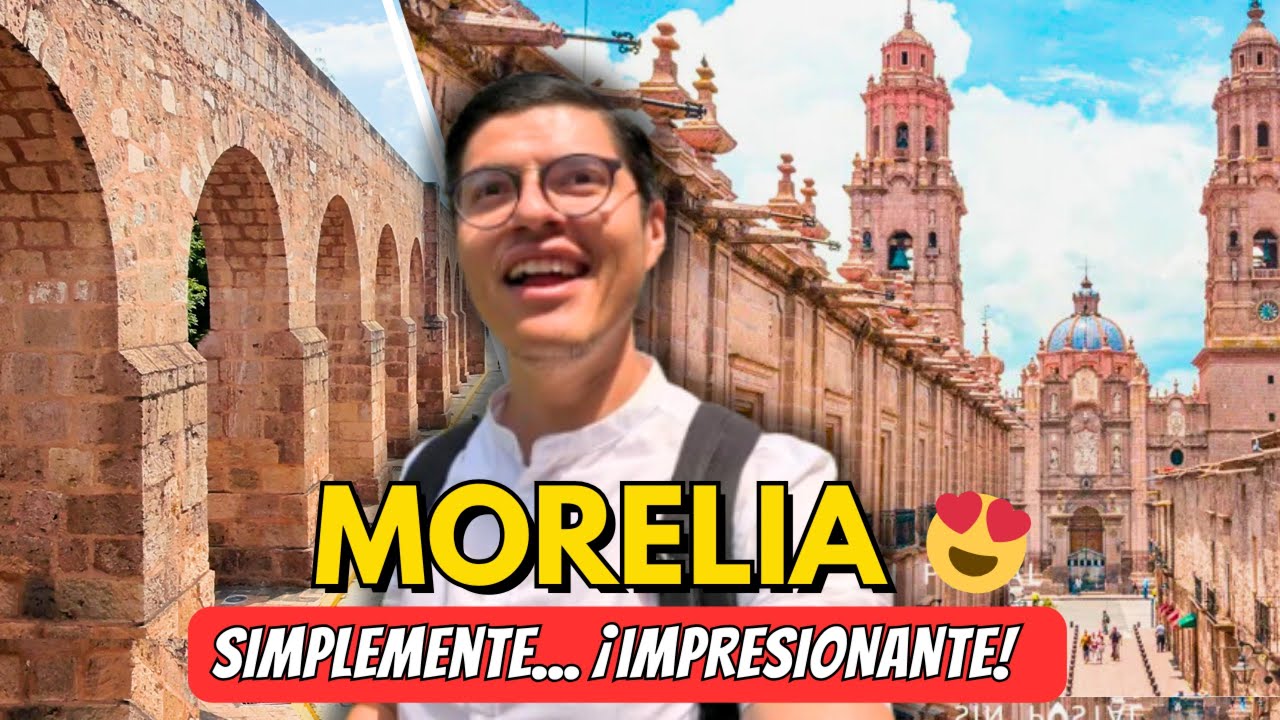 No pensé que MORELIA fuera así… ¡la ciudad más BONITA de México ❤️✨!