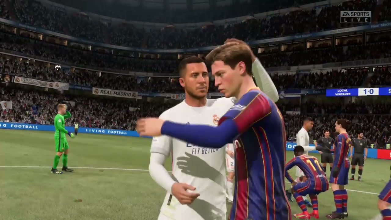 Real Madrid 1-0 Barcelona J21 Liga Santander Fifa 21