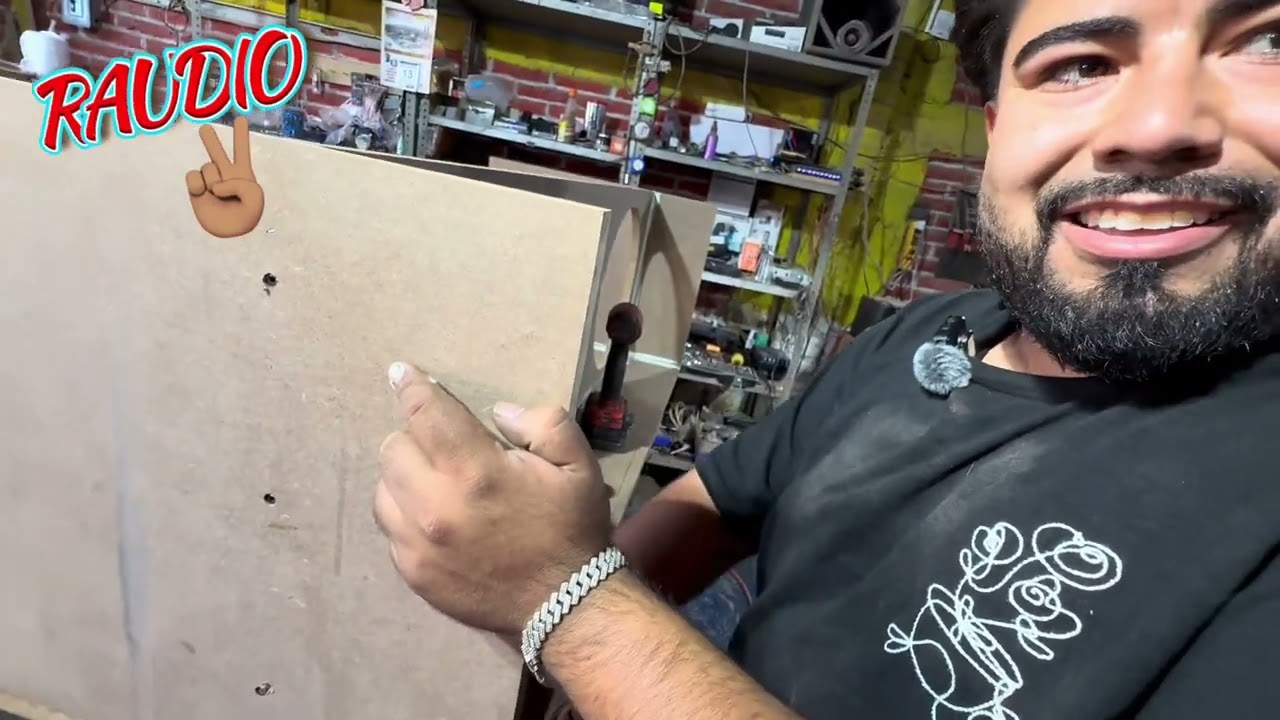FABRICACIÓN DE CAJÓN CUARTO ORDEN 2 15” RAUDIO