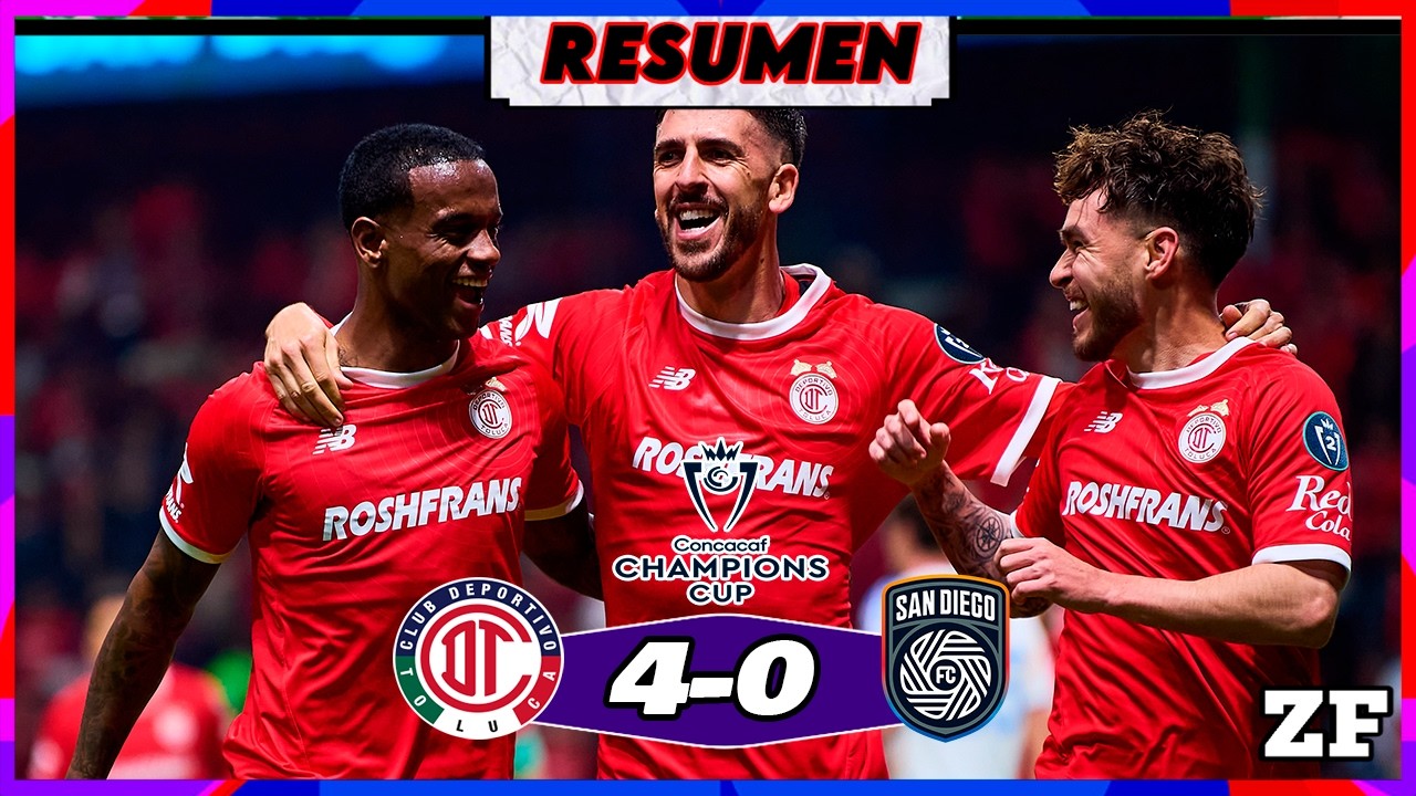 🔴 TOLUCA VS SAN DIEGO EN VIVO ⚽ LIGA DE CAMPEONES CONCACAF 2026 OCTAVOS DE FINAL 🏆 ZONA FUT
