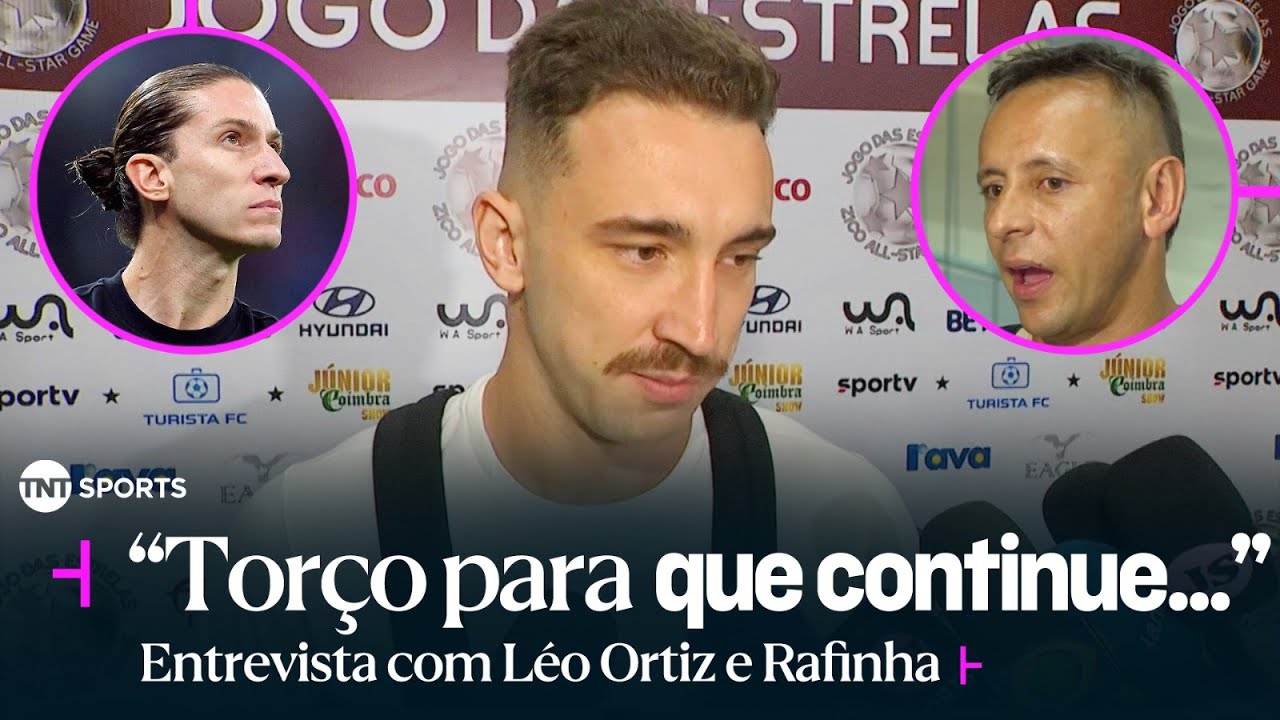 L&Eacute;O ORTIZ E RAFINHA FALAM SOBRE FILIPE LU&Iacute;S E ANO VITORIOSO DO FLAMENGO