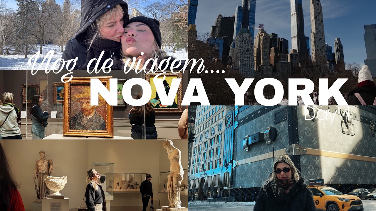 Day 4 | passei mal com o café da manhã do hotel *mala da Louis Vuitton, Central Park e The Met*