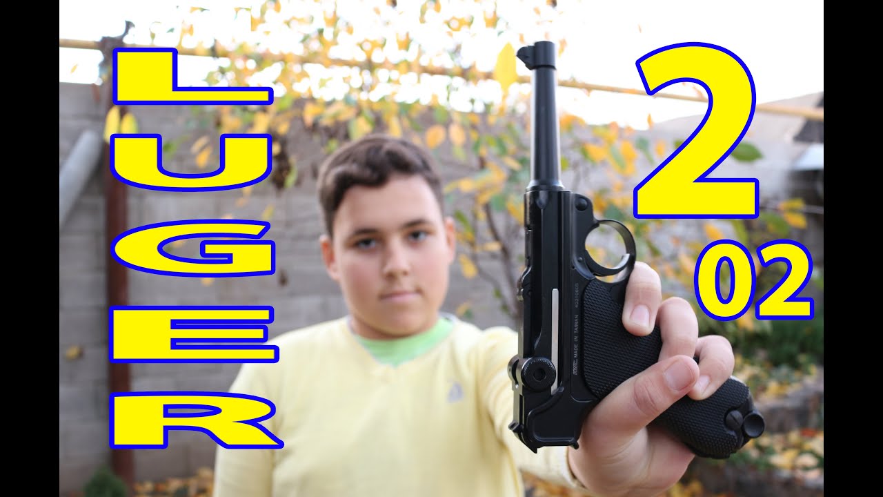 Большой проект №2_02 KWC KMB 41DHN (LUGER P08 PARABELLUM). Стрельба очередями.