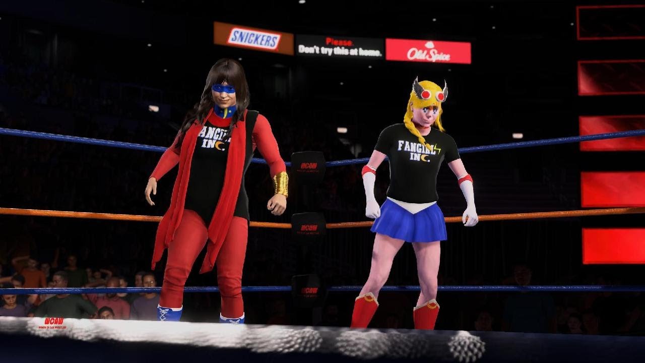 WCAW CAWMania VI Night One: Sailor Moon and Ms. Marvel/Ladybug and Kim Possible vs. We The Spurned