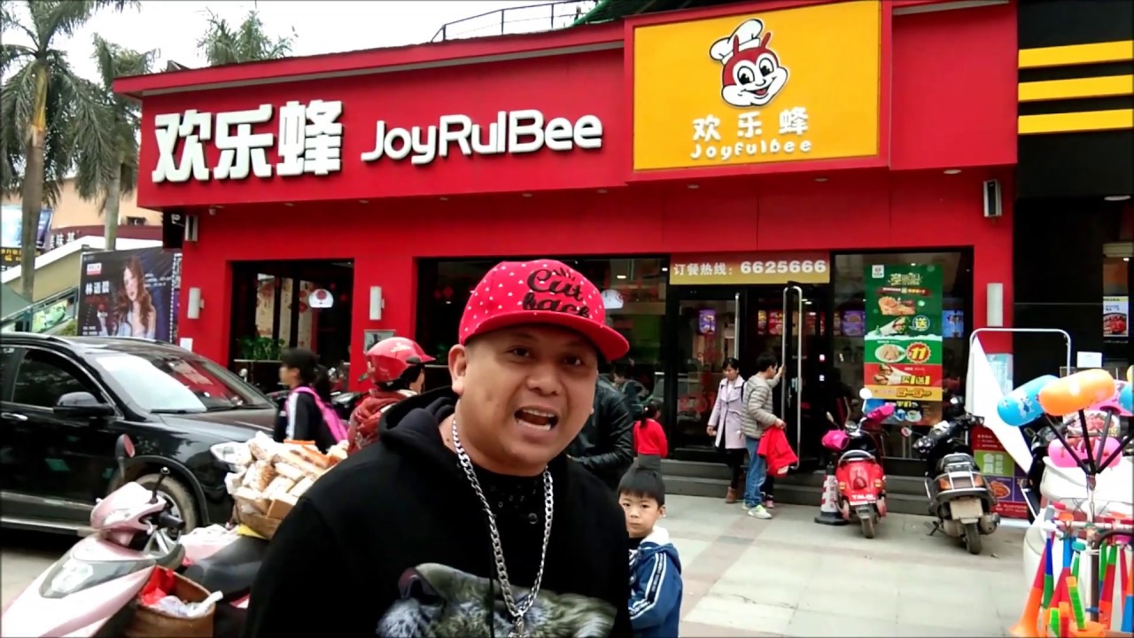 Joyrulbee in China VS Jollibee, Christopher Guzman & Jenny Aguares. Viral Video. January 19, 2019