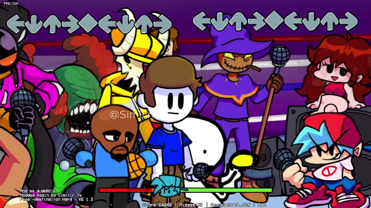 Friday Night Funkin - The Finale... - 10 player Final Destination