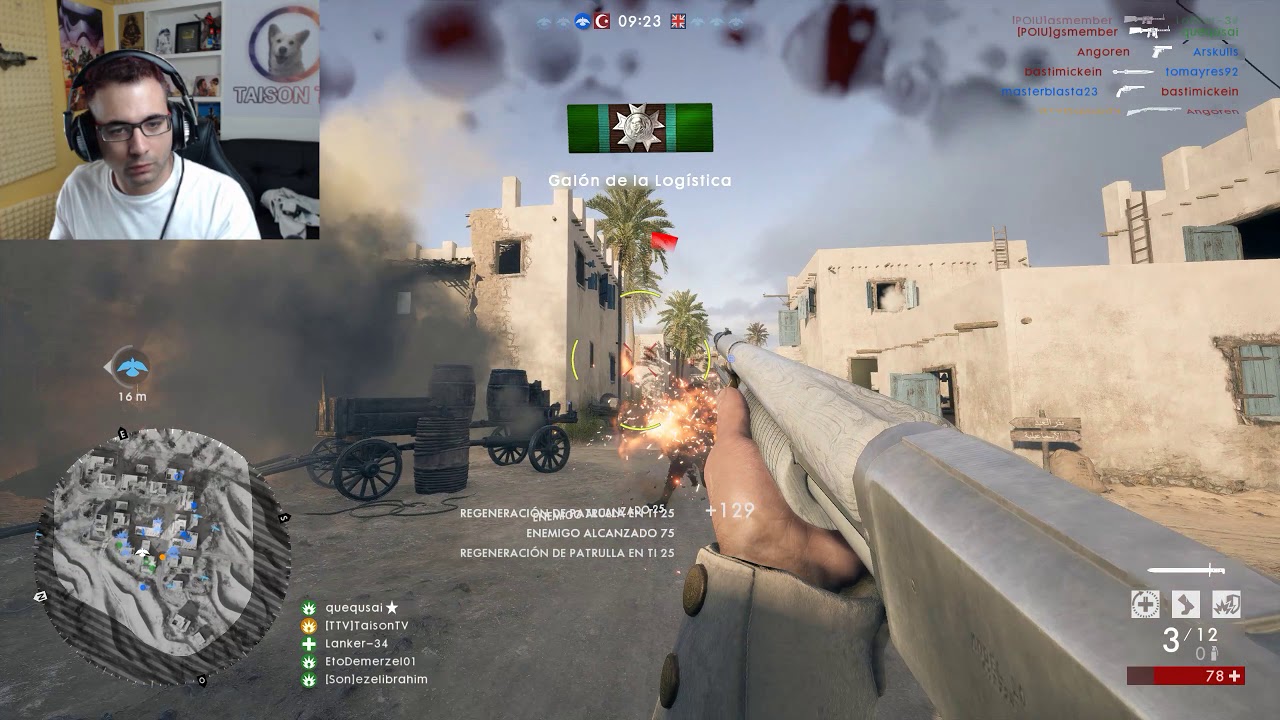 Battlefield 1 MR.Explosivos arrasa con Suez