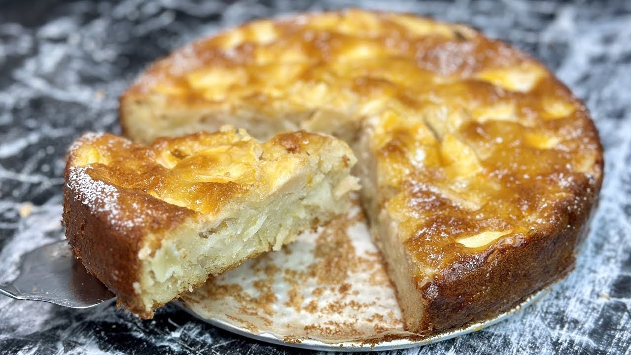 4 Pommes et 10 MIN pour réaliser ce fameux gâteau 😍 