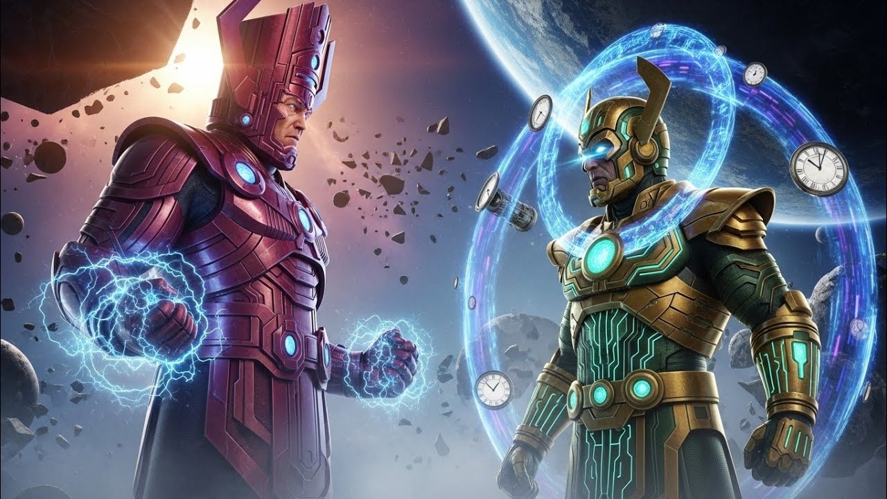 GALACTUS vs KANG THE TIME EATER | A Battle Beyond All Timelines