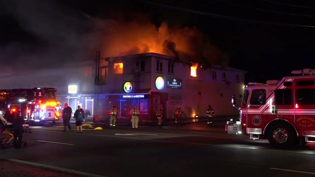 1254 ST GEORGES AVE, AVENEL, NJ STRUCTURE FIRE