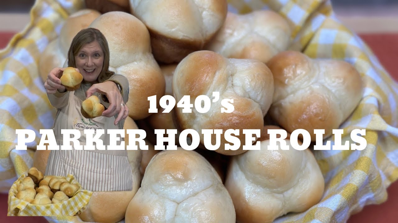 РОЛЛЫ Parker House из кулинарной книги 1940-х годов