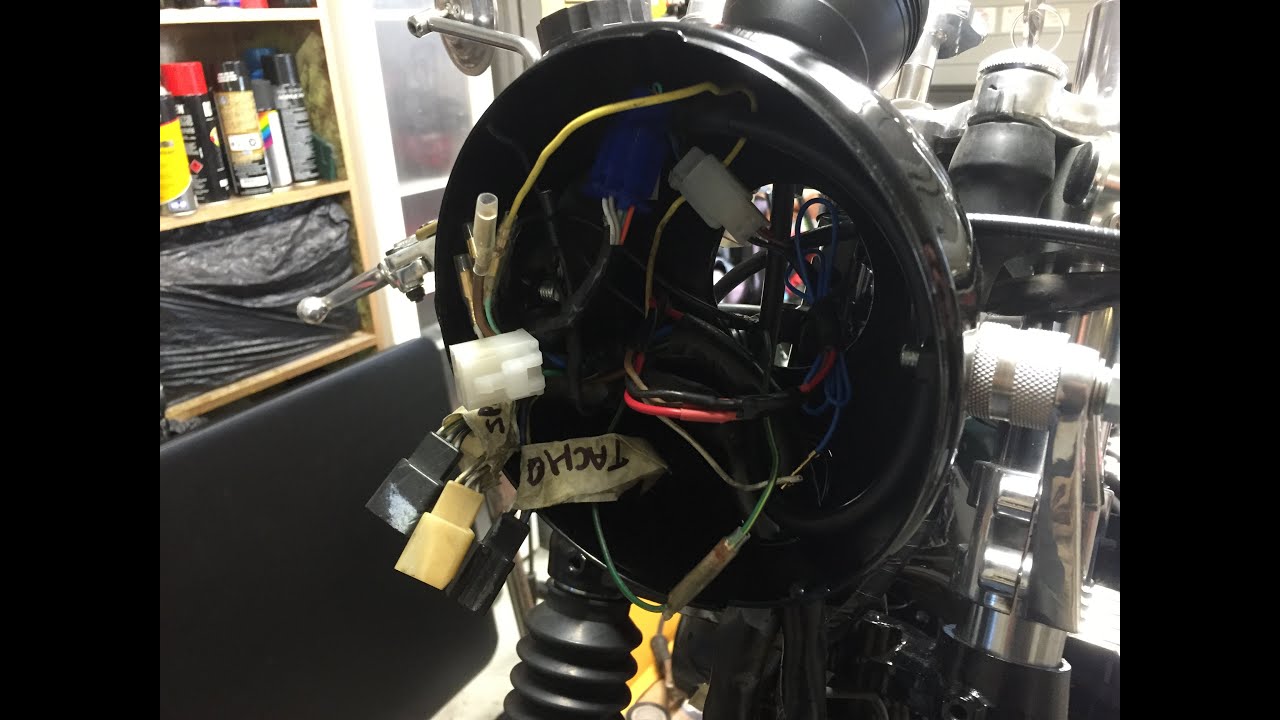 Yamaha XS1100 Cafe Racer Project - Episode 25 - Wiring Update