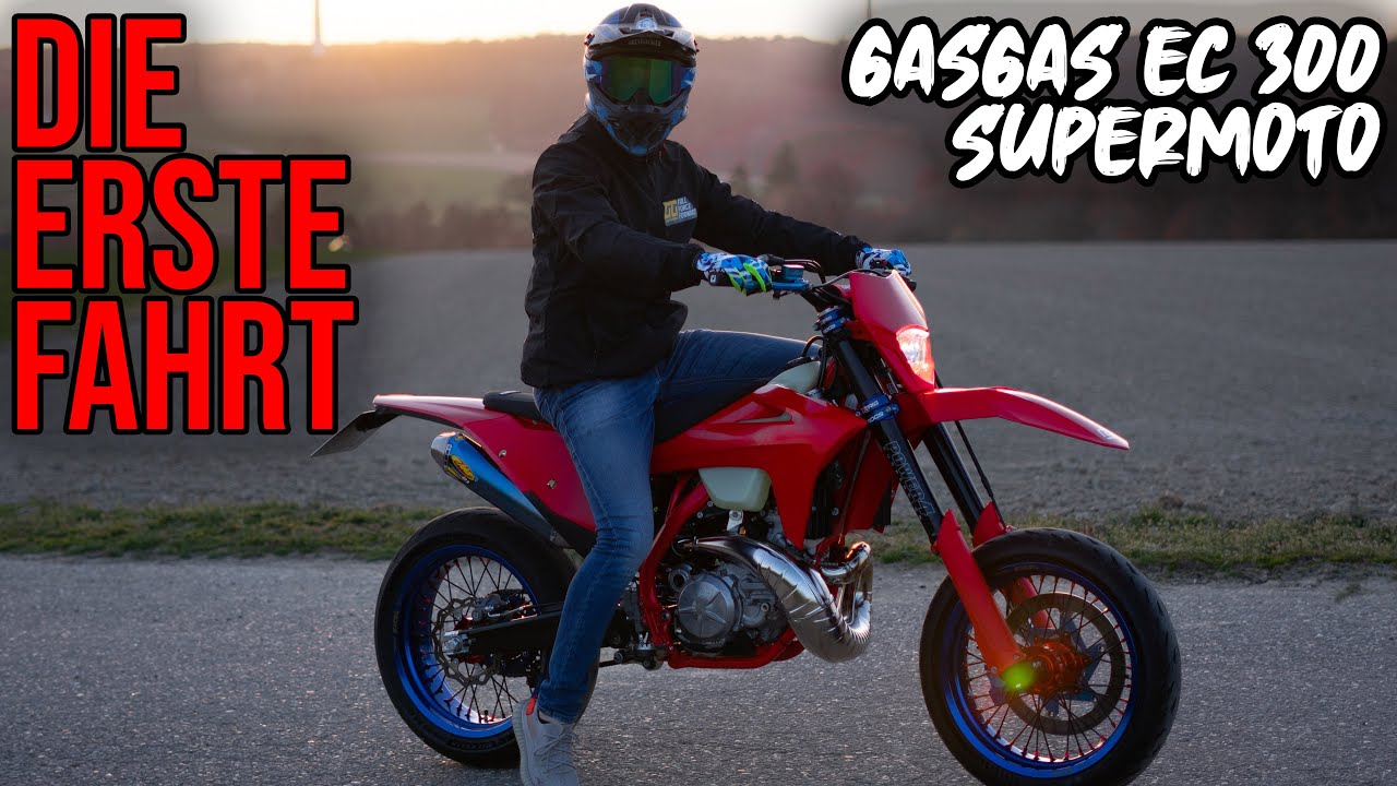 DIE ERSTE FAHRT 😍! | MY DREAM SUPERMOTO | Part 5 | EC 300
