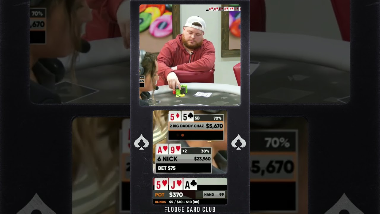 CRAZY POKER HAND! 