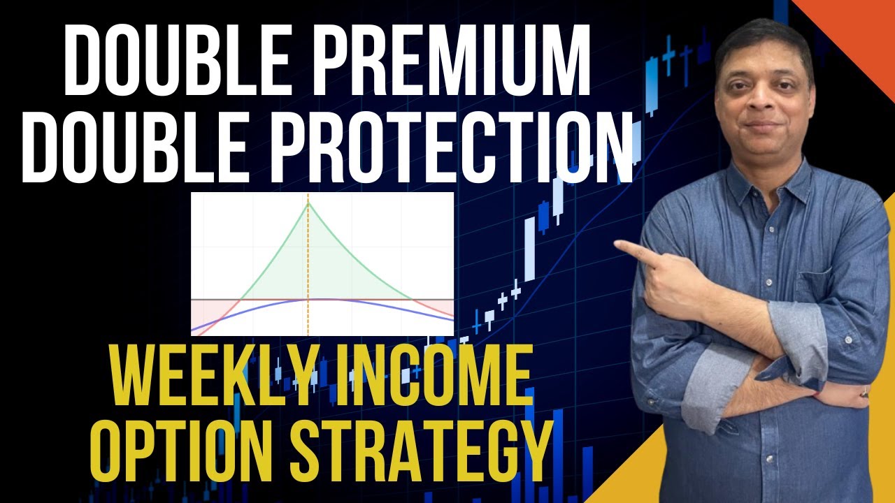 Weekly Straddle + Monthly Hedge | A Complete Double-Side Income Strategy for Safe Weekly Returns