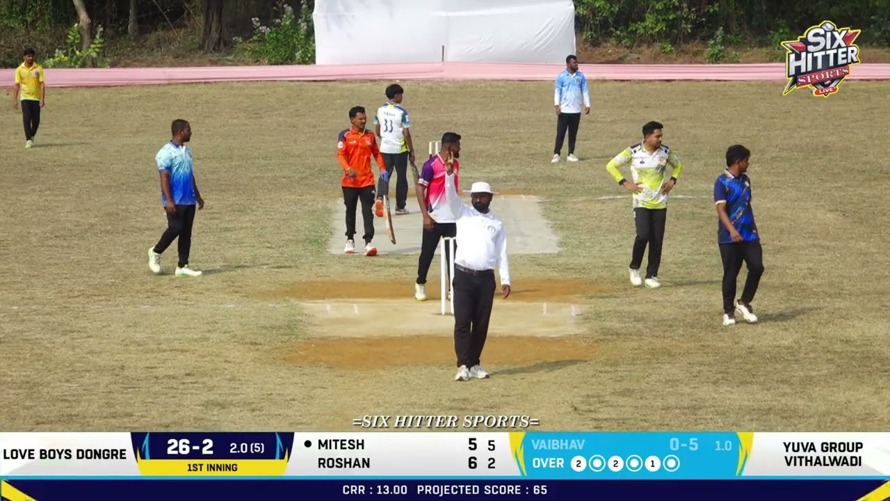 DAY 1 || MATCH NO 4 || YUVA GROUP VITHALWADI VS LOVE BOYS DONGRE || MATHANE CHASHAK 2026