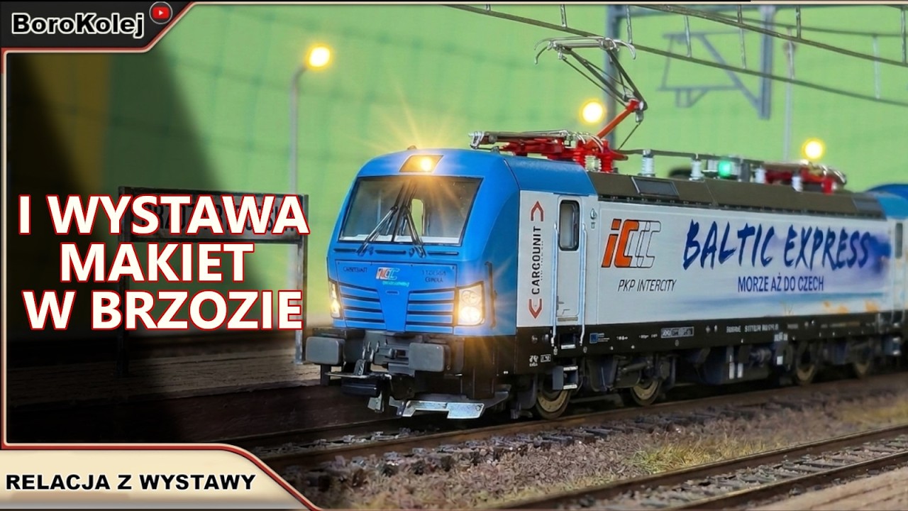 Coverage of the 1st Model Railway Exhibition in Brzoza 2026