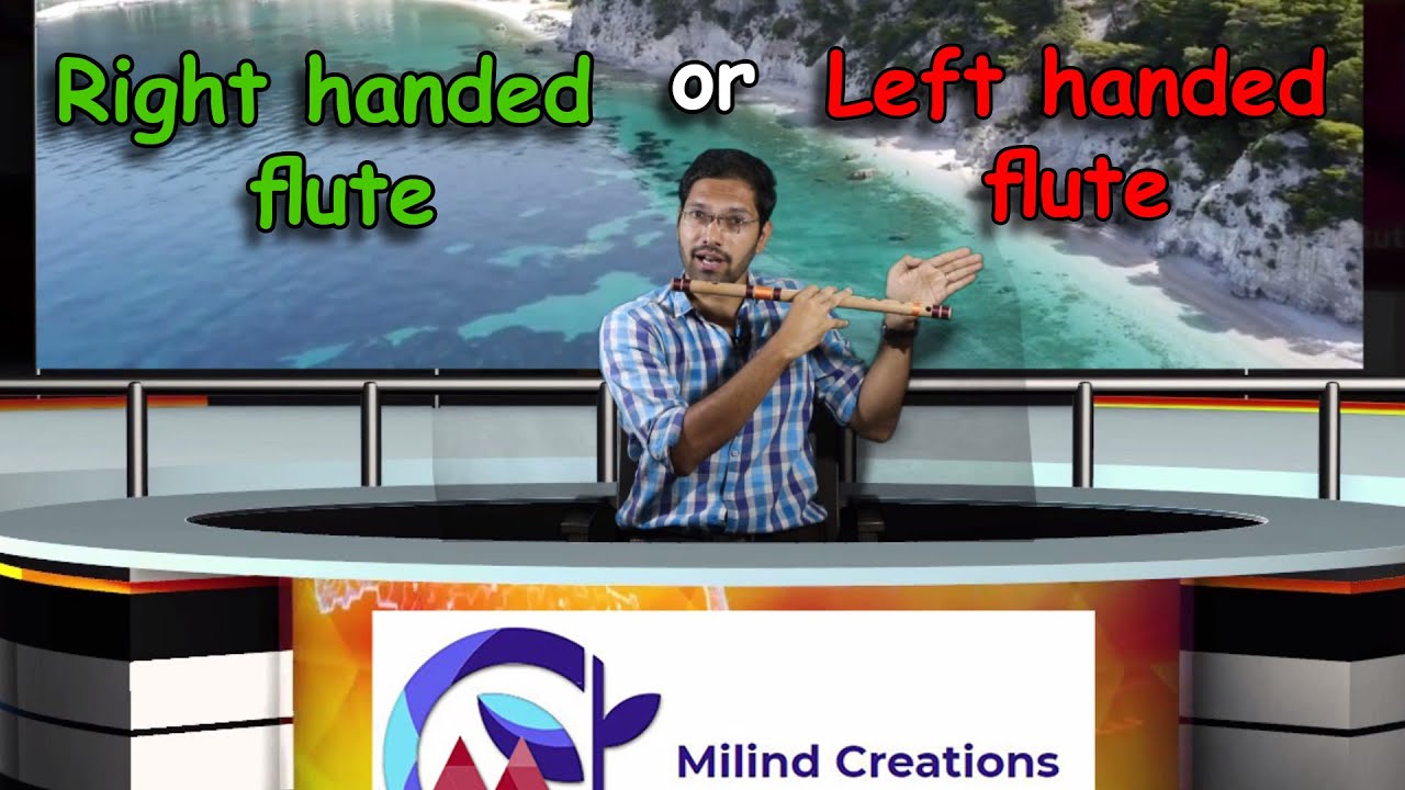Difference between left handed and right handed flute | (HINDI) | For beginners