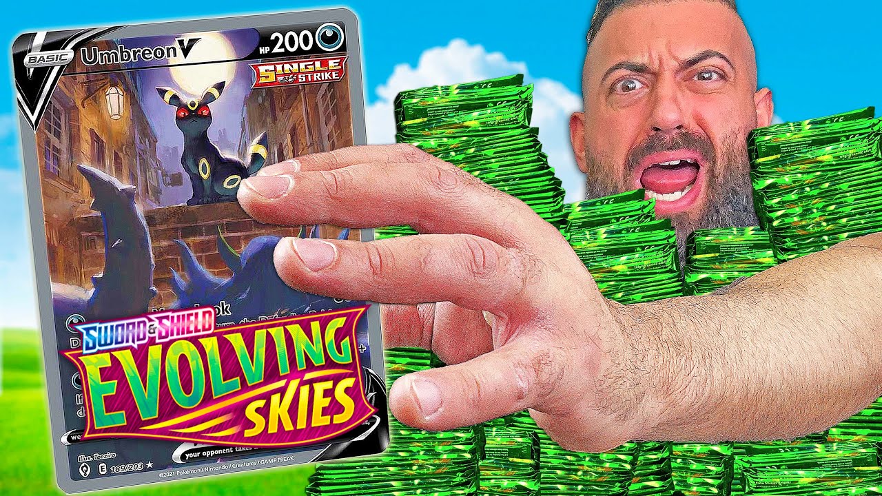 Opening 100 Evolving Skies Packs To See If It's ACTUALLY Worth $3,000