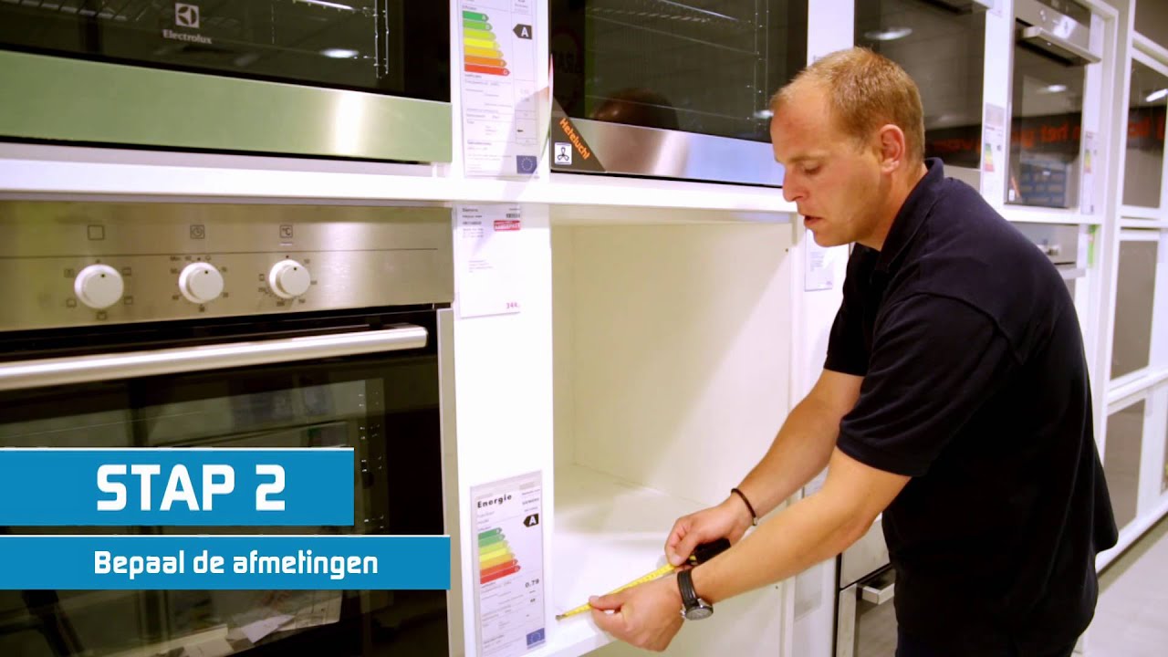 Wat moet ik doen als mijn inbouw oven vervangen moet worden?