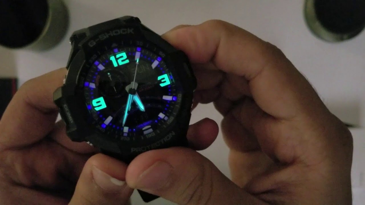 Amazing G-shock watch GA-1000FC-1ADR Unboxing
