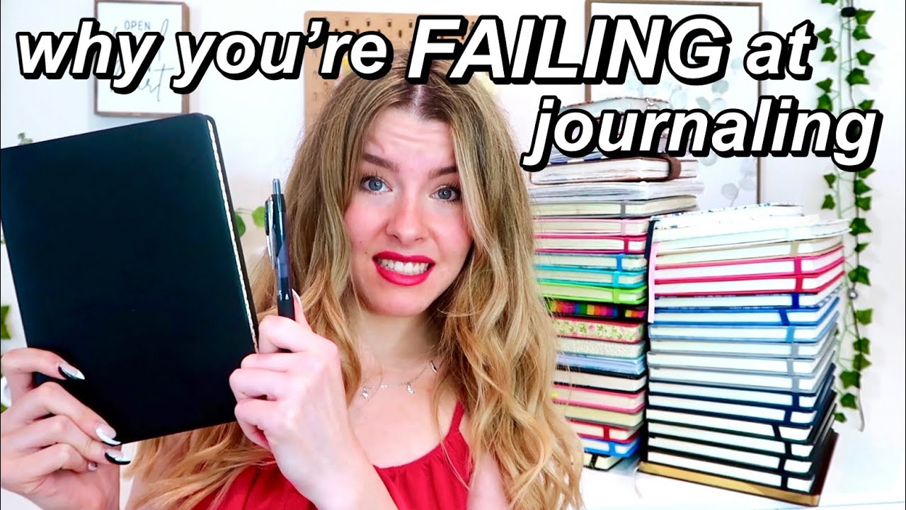 tips for staying CONSISTENT with journaling (why you keep failing at journaling)